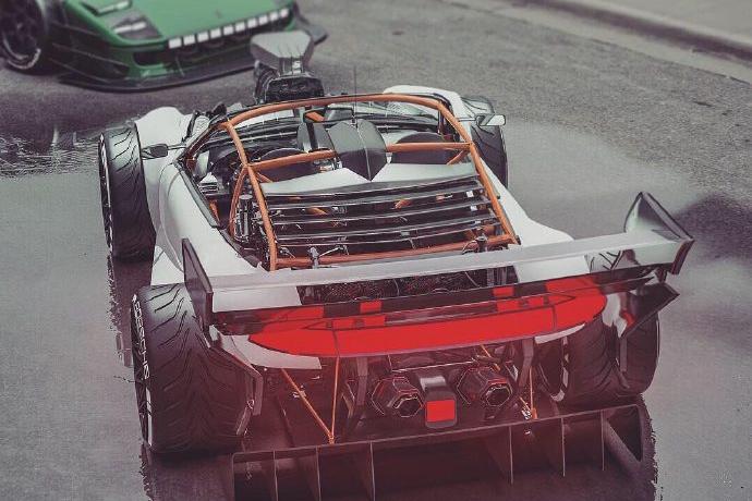 机械工业的改装跑车