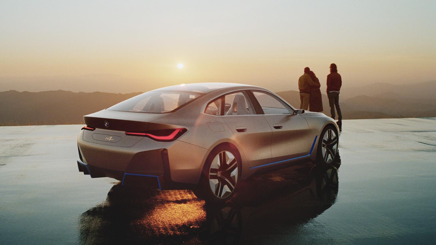 宝马i4全球首发：成熟的纯电概念车