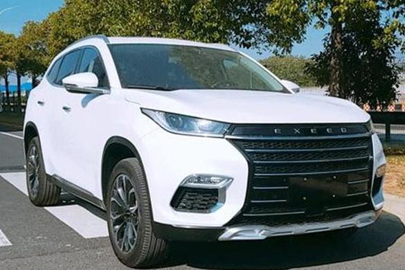 全新奇瑞星途TXL实车再度现身！白色车身很精致 配1.6T 或12万起