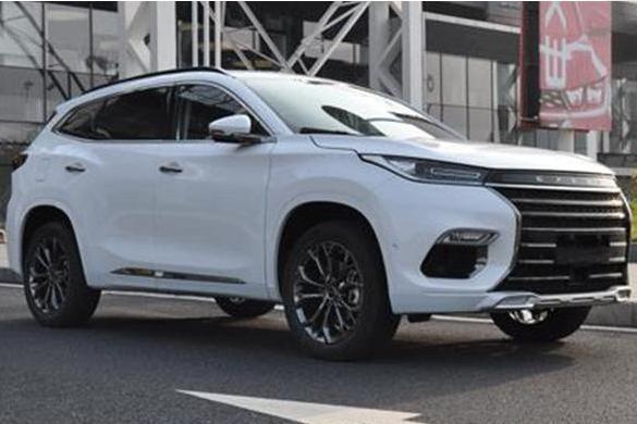 全新奇瑞星途TXL实车再度现身！白色车身很精致 配1.6T 或12万起