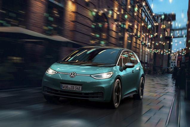 大众ID.3将国内首发，别看它跟高尔夫差不多大，轴距比新速腾都长