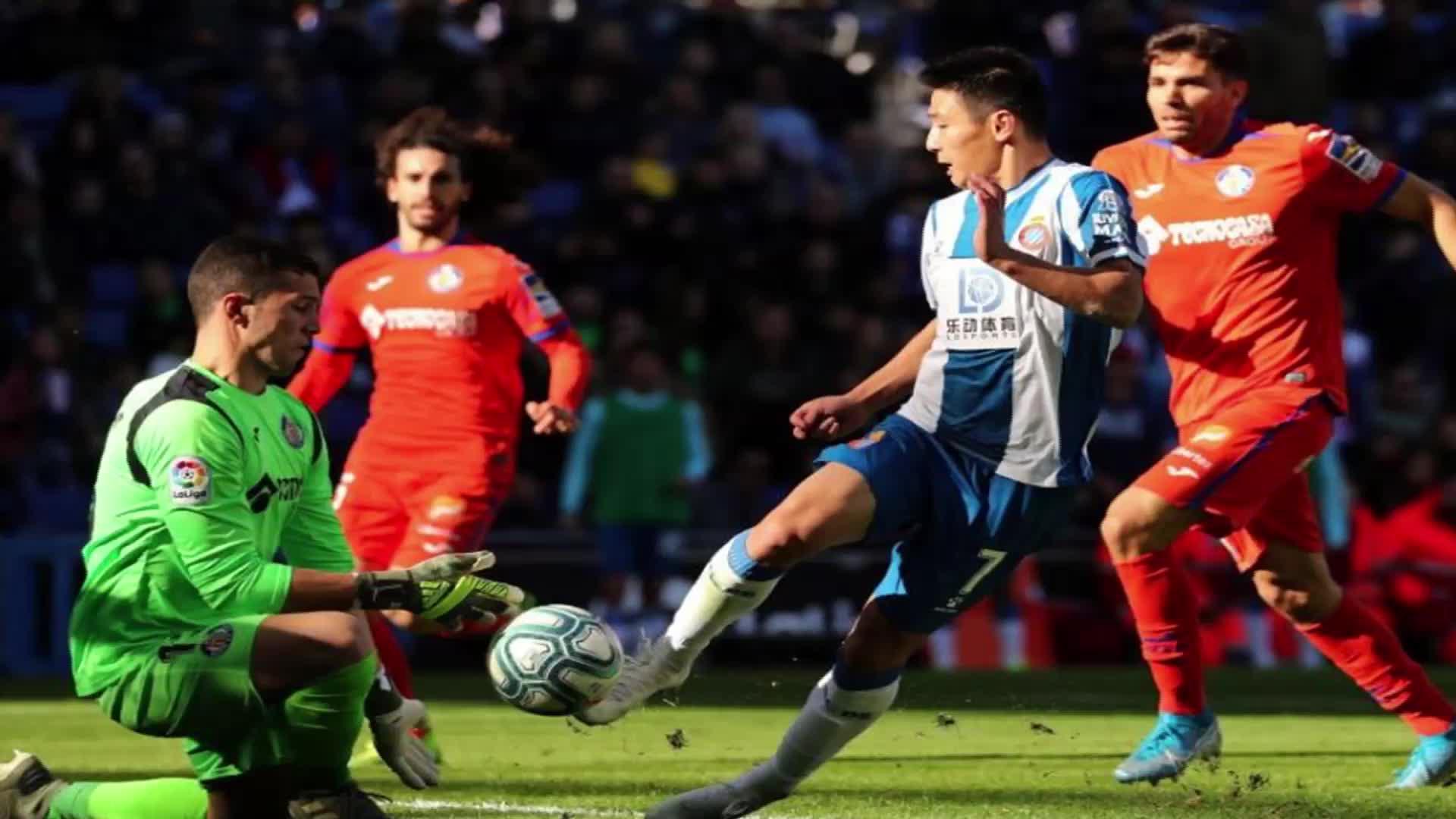 武磊西班牙人进球图片