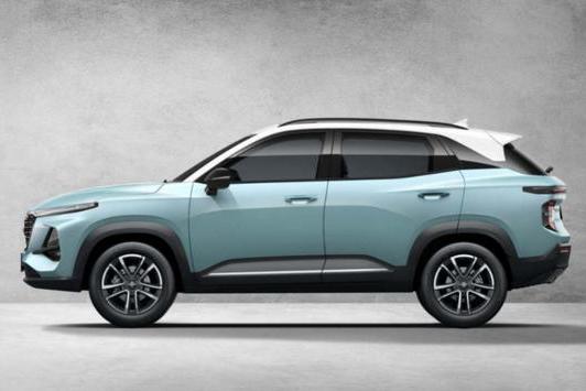 新宝骏RS-3官图曝光！清新配色、智能网联，年轻10岁！