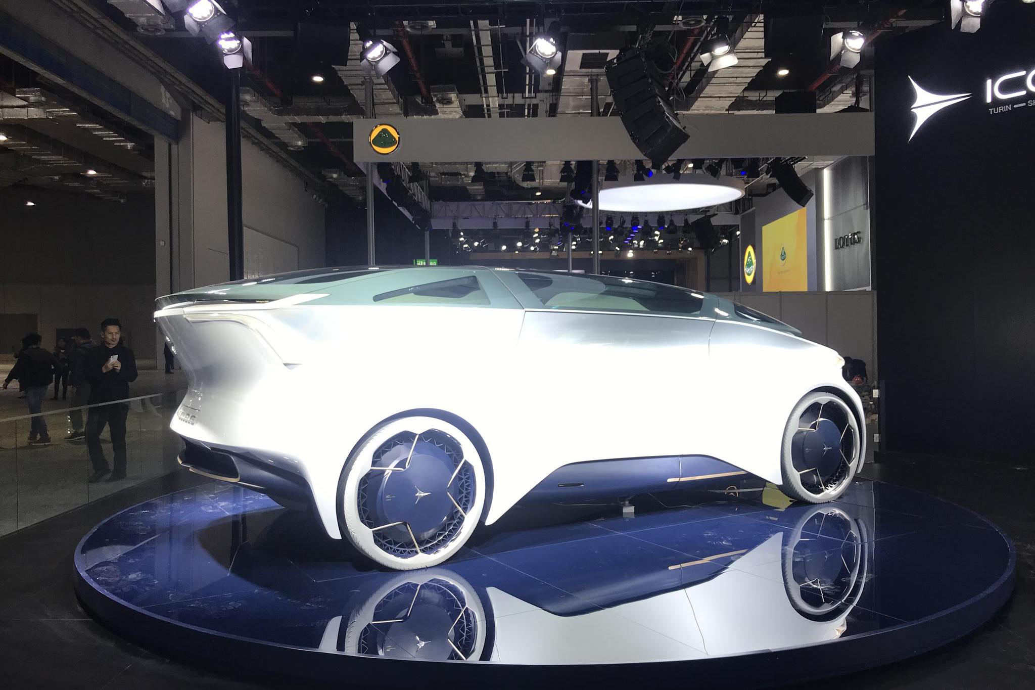 2019上海车展探馆：Icona Nucleus概念车实拍，L5级自动驾驶