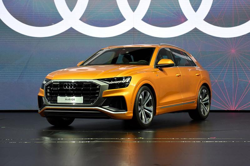 定位豪华旗舰SUV全新奥迪Q8上市 售价76.88万元起
