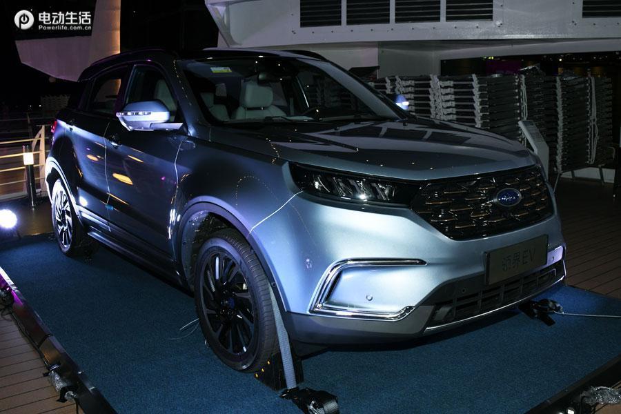 福特领界EV实车图解 配置表公布预售18.28万起