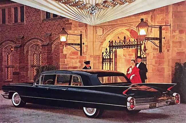 香车配美女 高端又大气  60年代美国凯迪拉克汽车广告