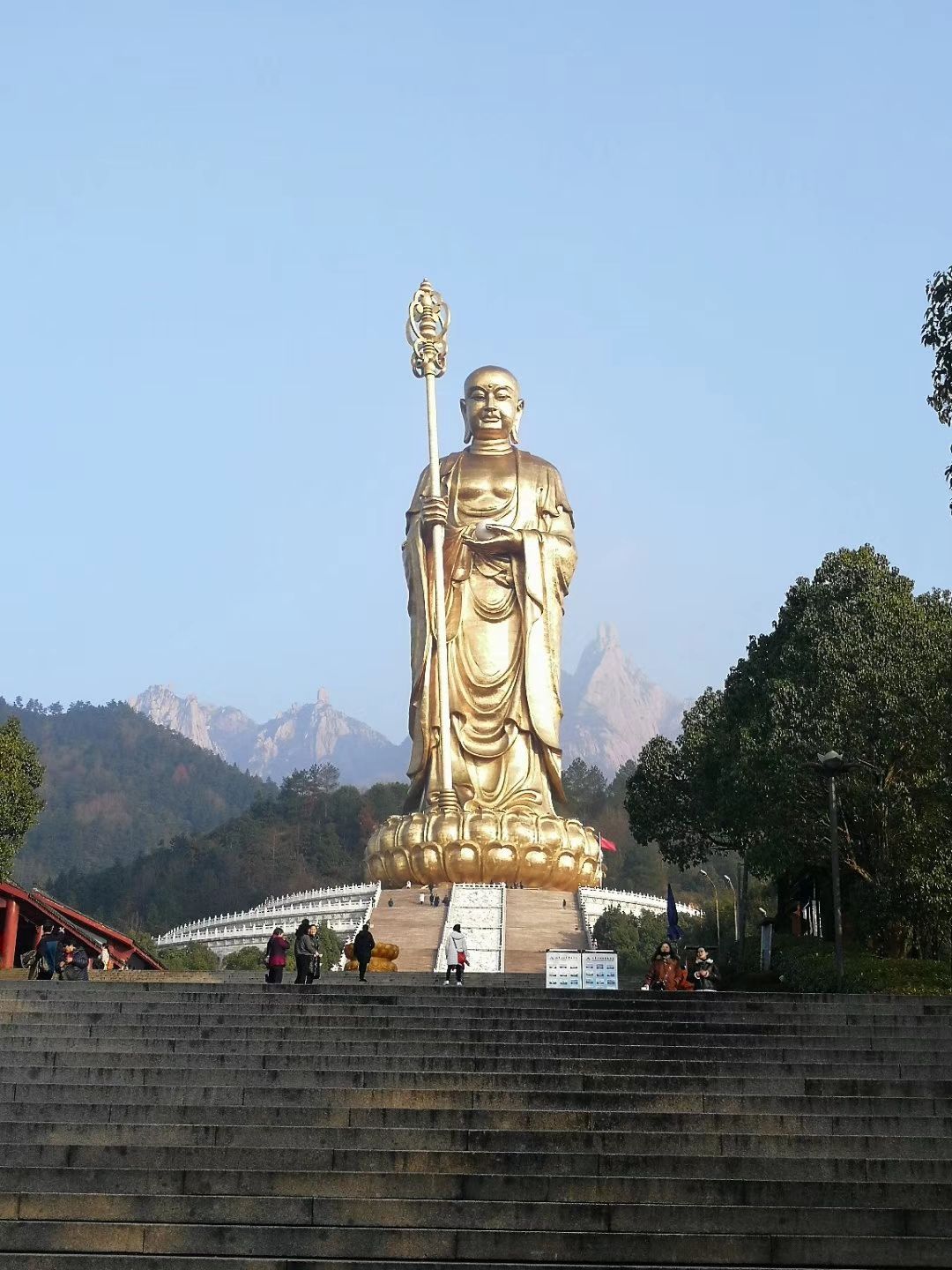 安徽九华山大愿文化园，世界最高的99米地藏菩萨铜像，多图，进来瞻仰一下[贴图] - 摄友摄色 - 华声论坛