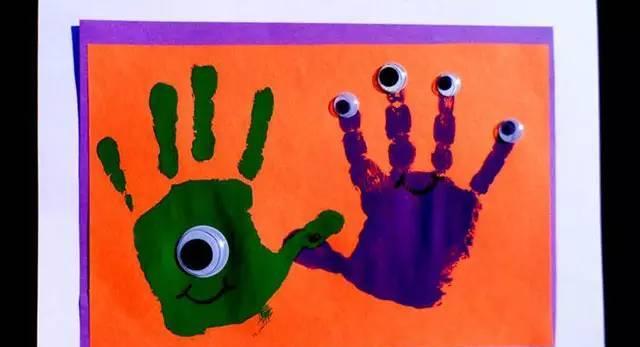 「手掌手工」儿园创意手掌手工,颠覆你对儿童手工的看法