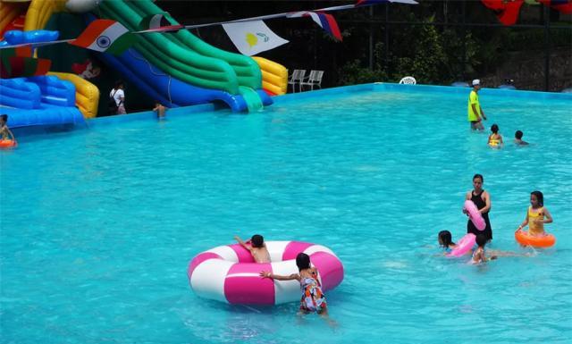 9元(1大1小)水上乐园,亲子趣味大冲关