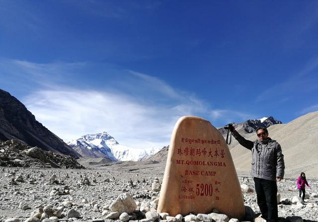 珠峰大本营海拔5200米珠穆朗玛峰!