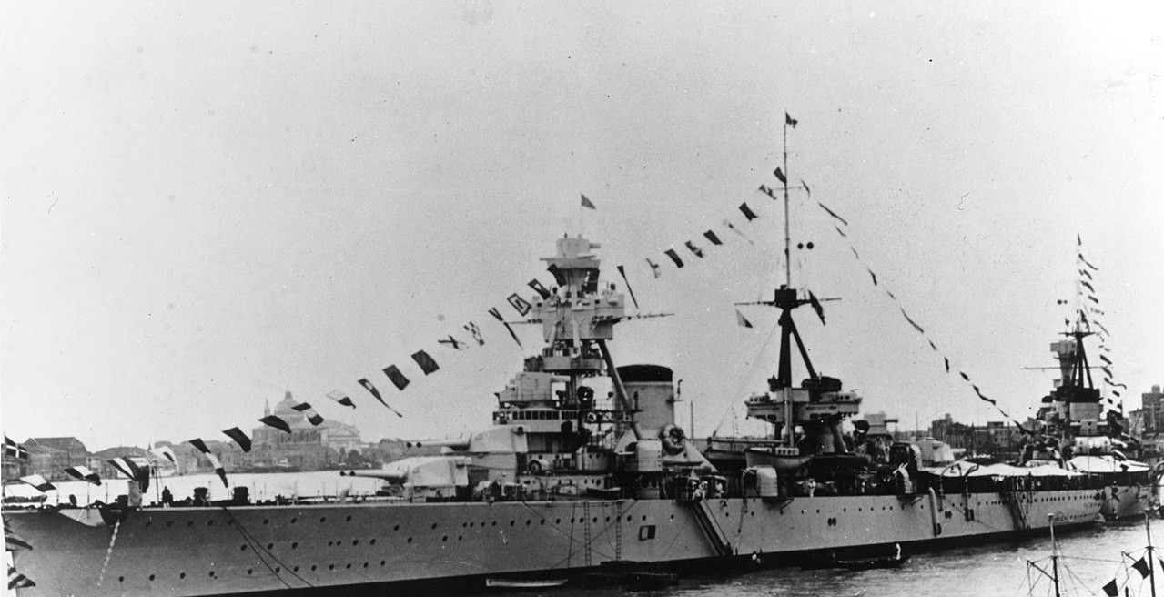 意大利建造的第一型 条约型重巡舰 塔兰托 级重巡洋舰