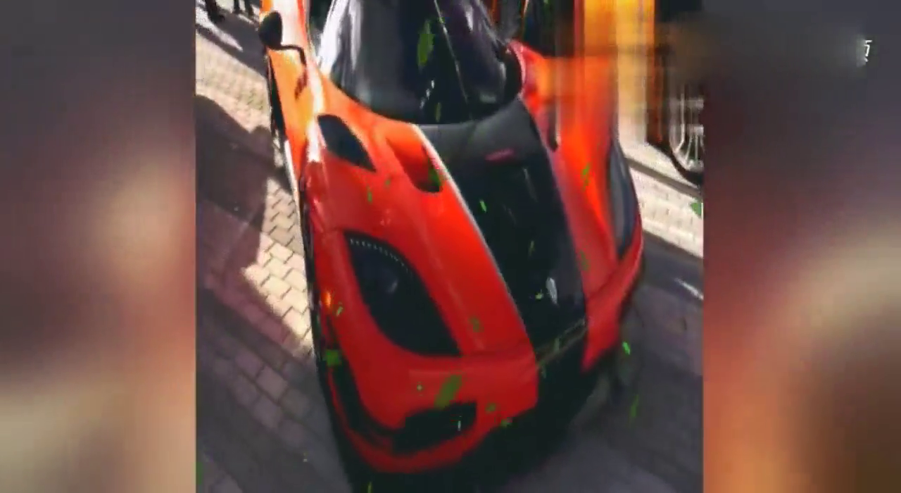 300多辆跑车聚集 场面如同大片！