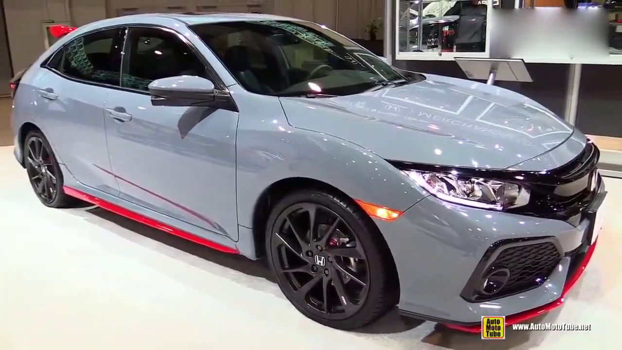 可惜不引进 全新思域Hatchback车展实拍