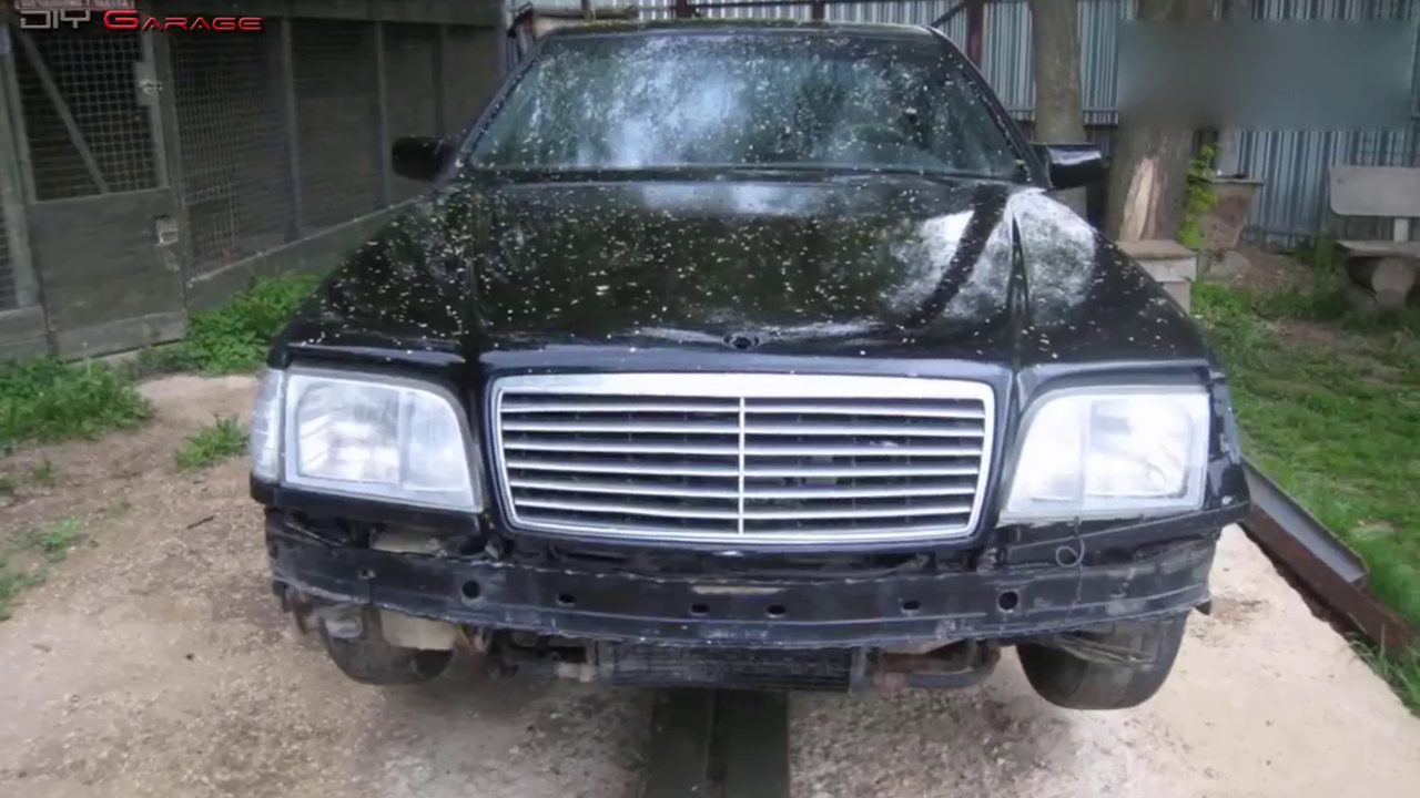 奔驰S换上卡车的底盘，越野实力瞬间爆表，一脚油门后全是霸气！