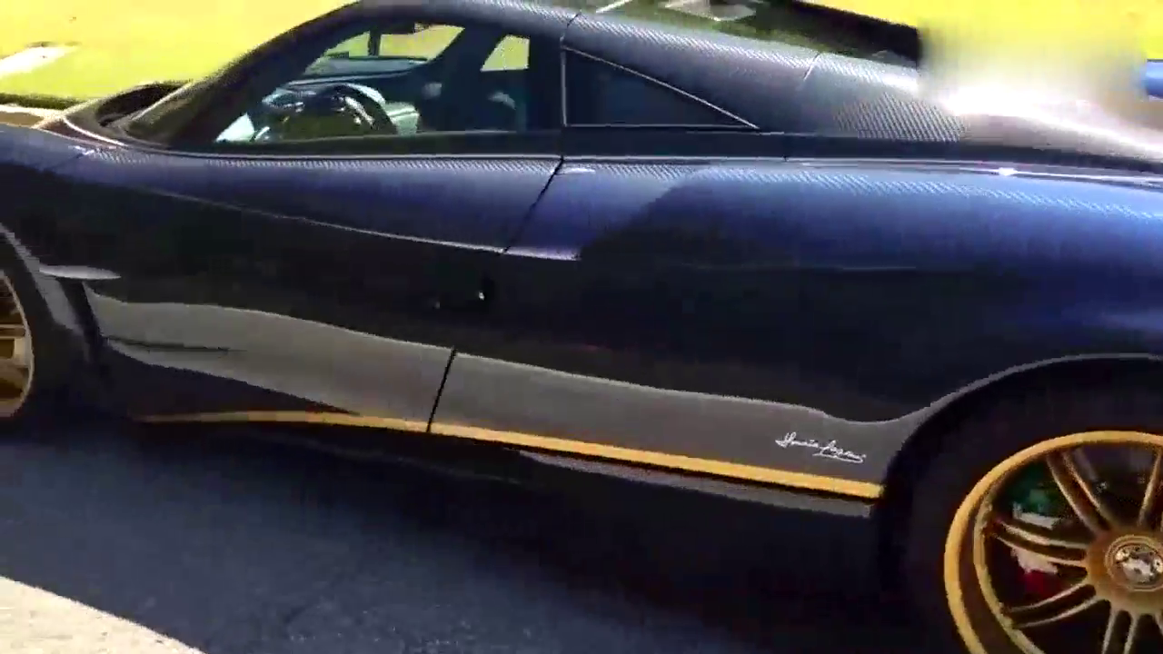 帕加尼跑车给你，你会开吗？