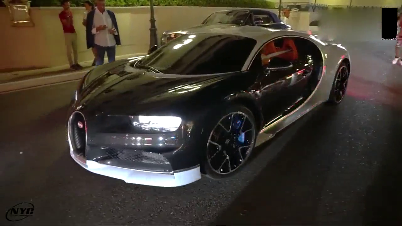 布加迪黑白跑车，经典的颜色霸气的外观，你喜欢吗？