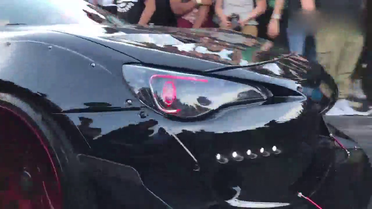 改装车大嗓门比赛，三菱EVO-9完胜斯巴鲁BRZ 劳恩斯酷派