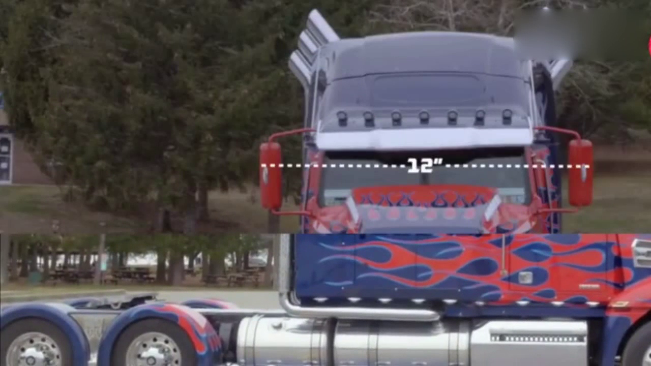 男子亲手改装了一台卡车机头？没想到开在大街上回头率那是相当高