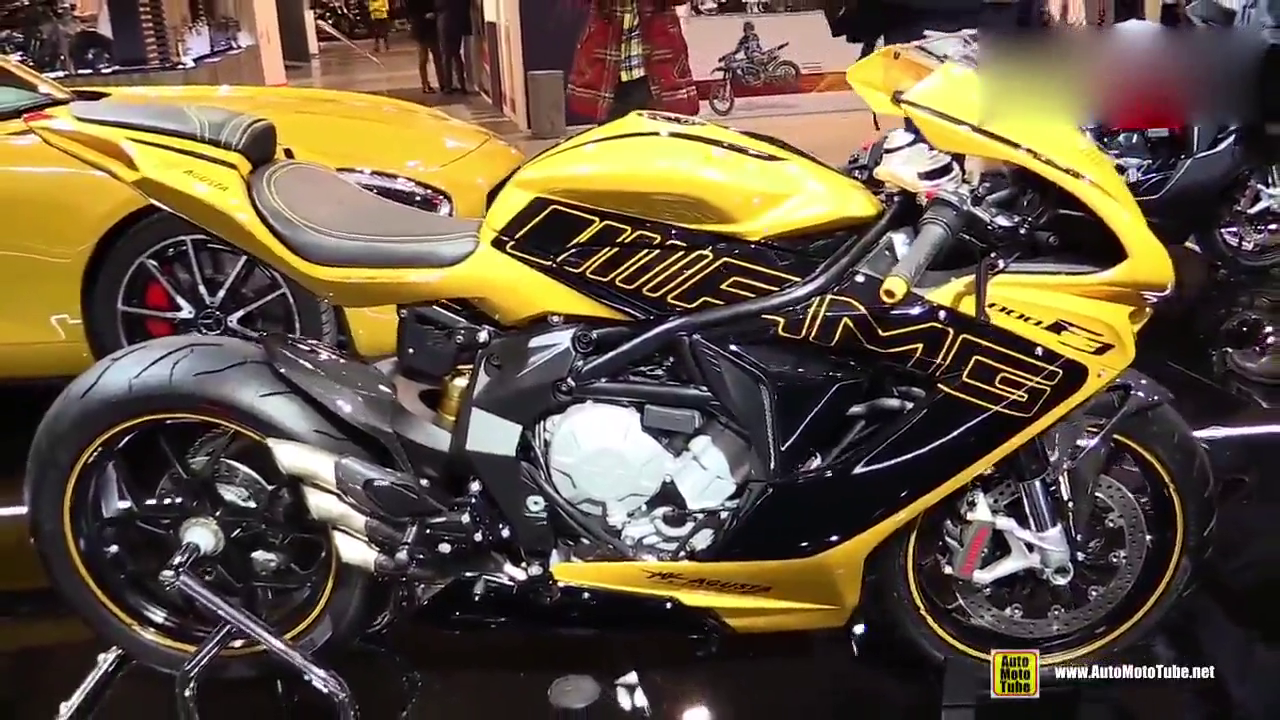 黄色极品 车展详拍奥古斯塔F3 800 AMG