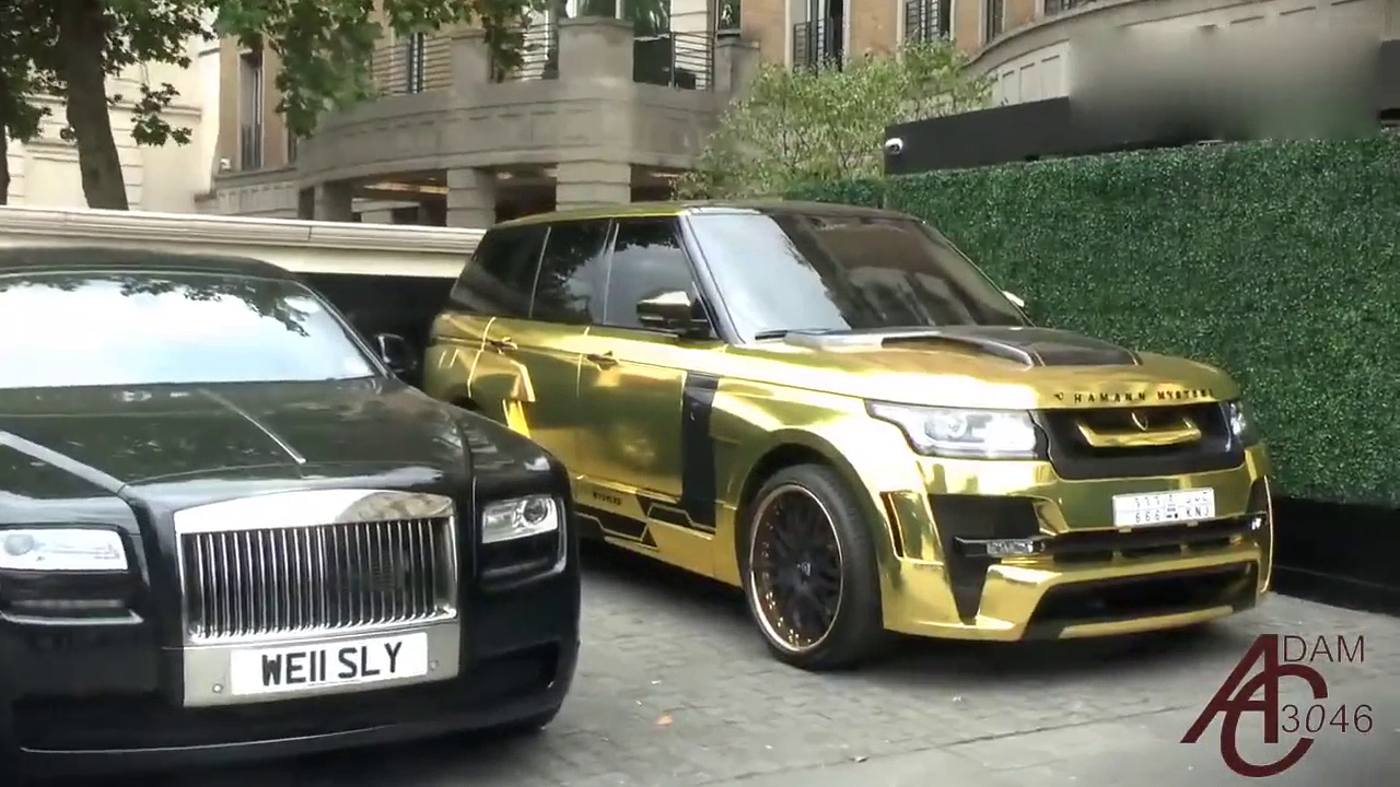 黄金超级跑车亮相伦敦引围观