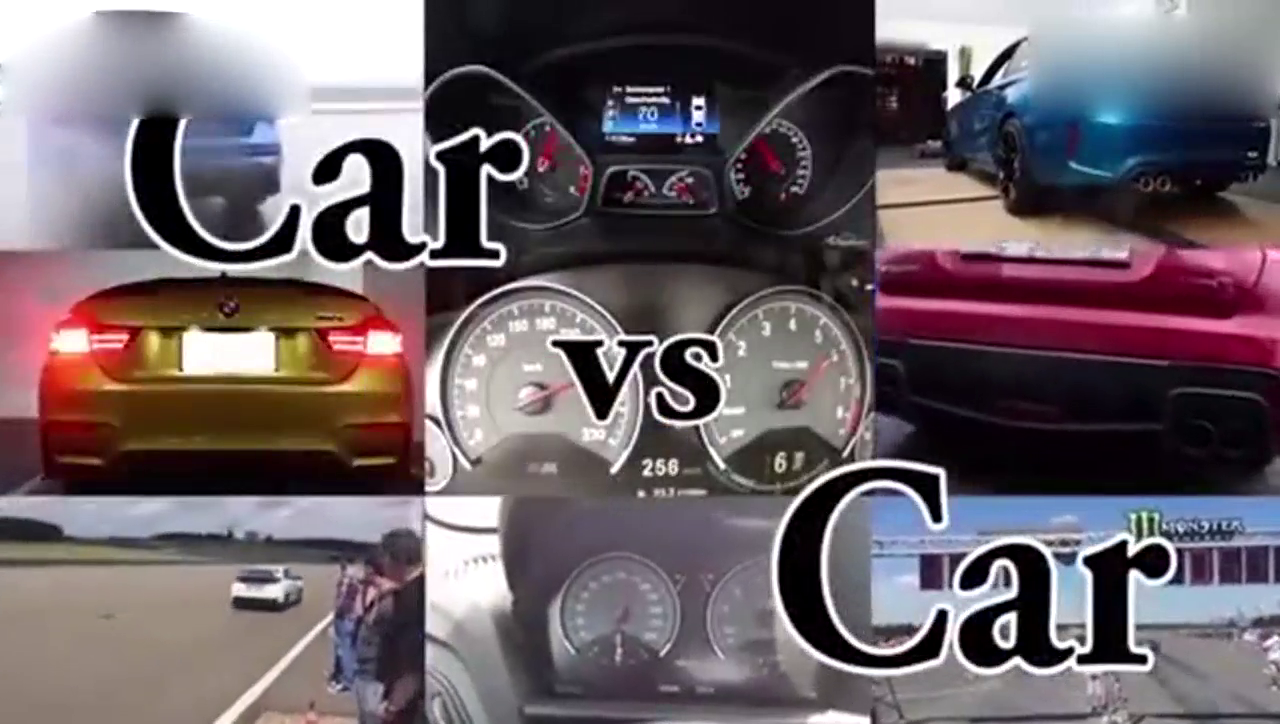 到底谁更强？来看三辆美式性能车0-300km加速对比！