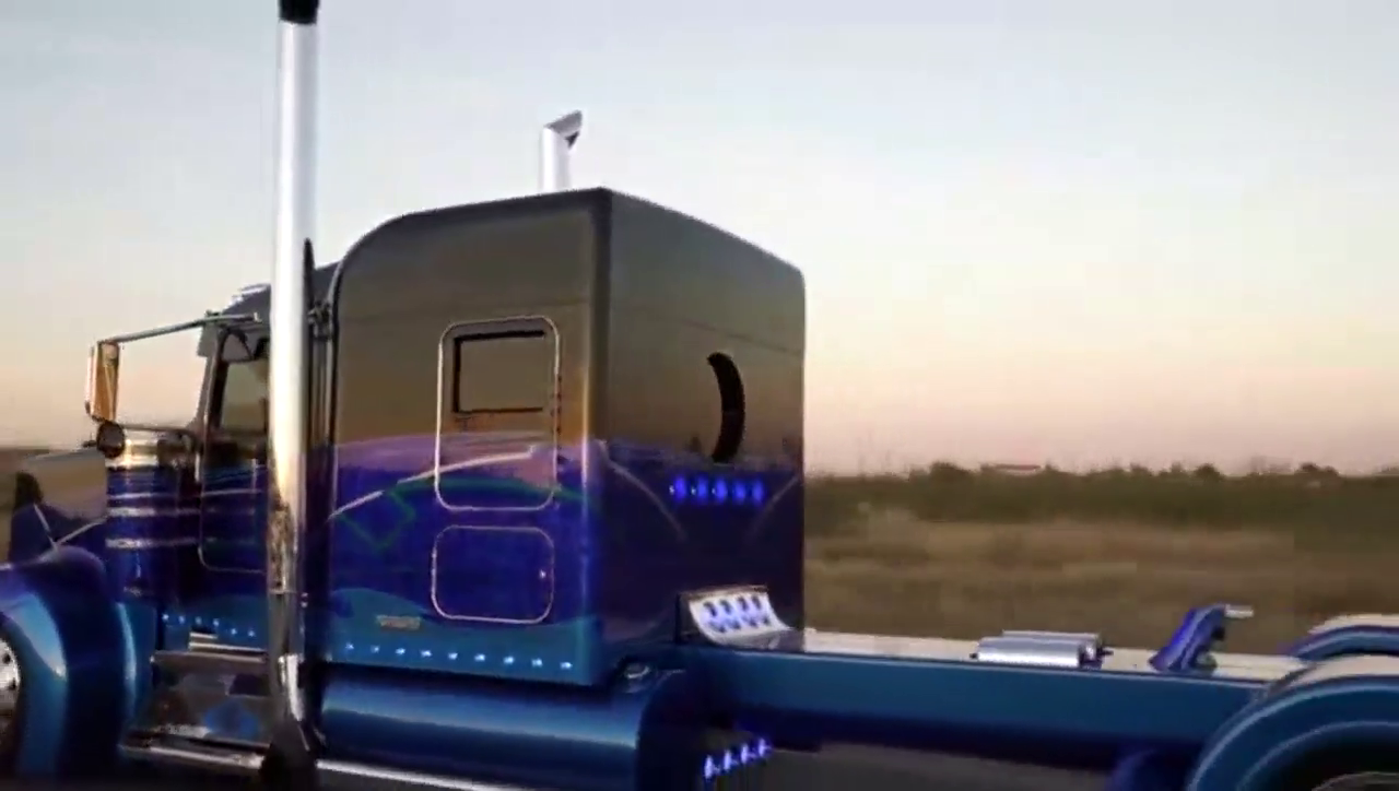 美式重型卡车，充满力量与美感！