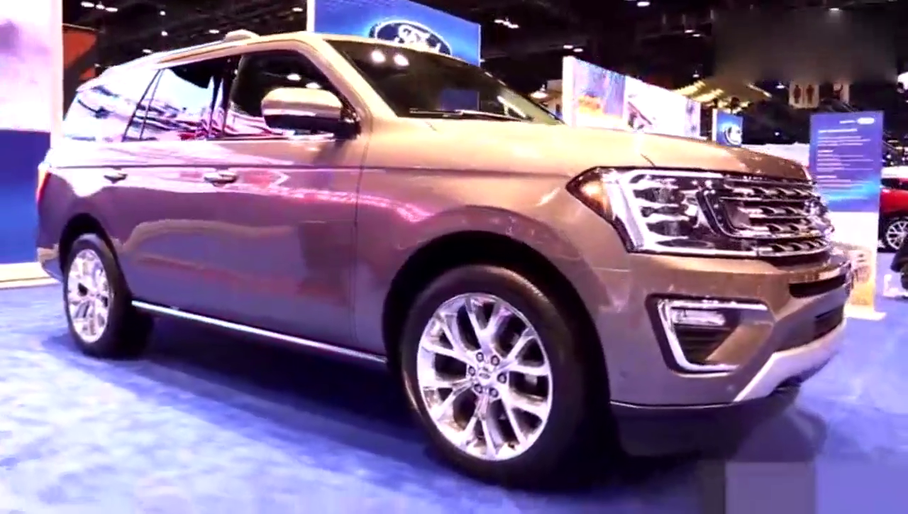 车展实拍 2018款 福特远征者