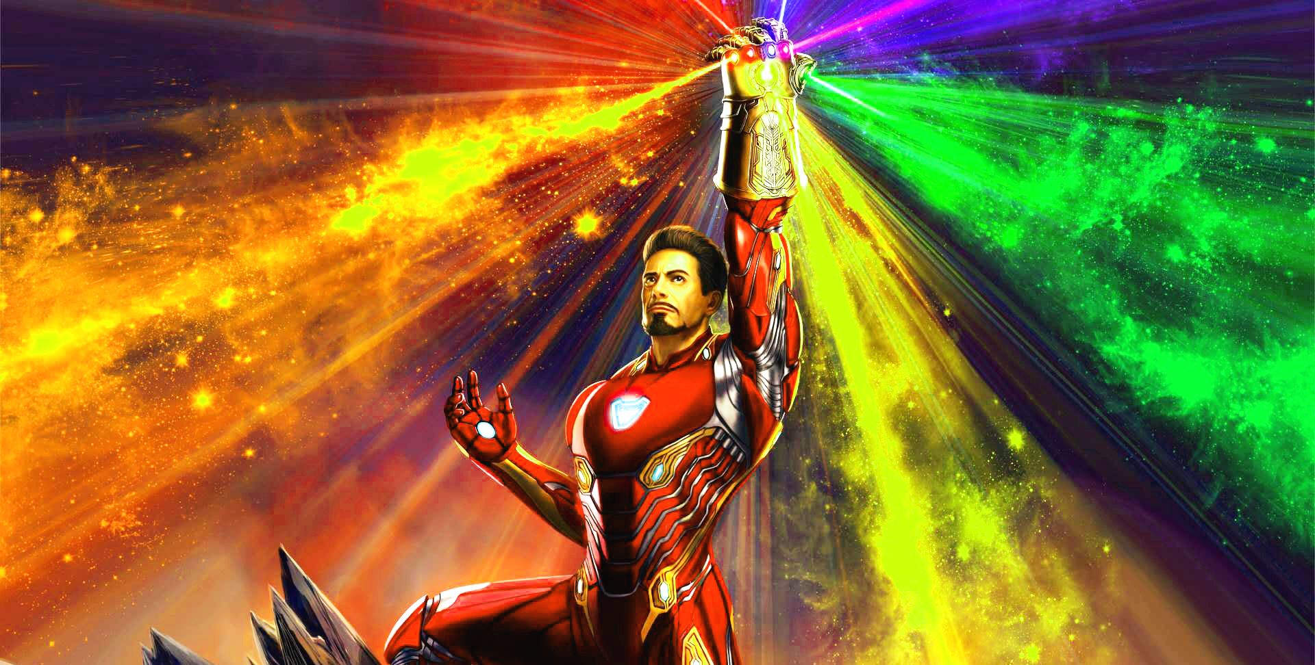 复联4钢铁侠六神高清图片,灭霸洗干净受虐吧