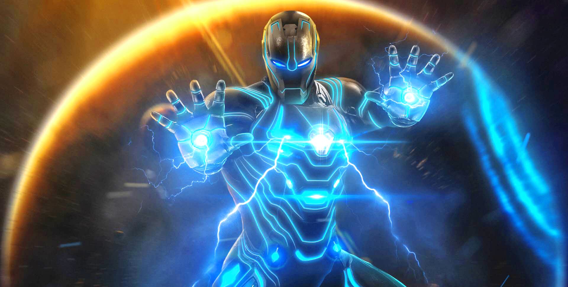 复联4钢铁侠六神高清图片,灭霸洗干净受虐吧