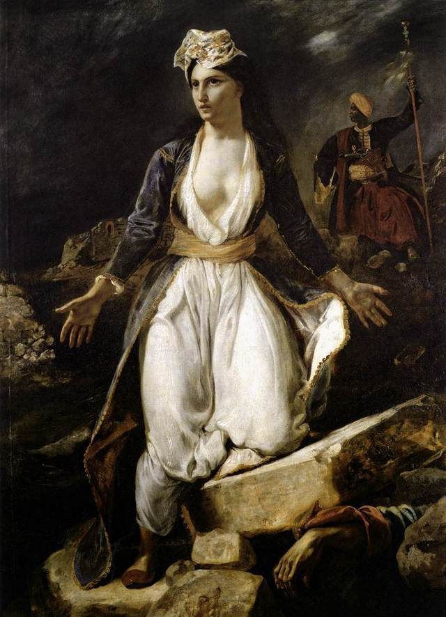 法国著名浪漫主义画家德拉克罗瓦油画作品欣赏