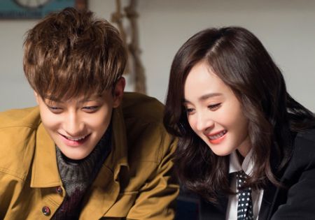 曾与杨幂合作过的男演员,胡歌帅气有魅力,最般