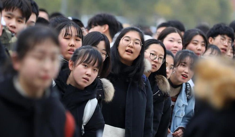 中国传媒大学南广学院艺术类校考现场图片