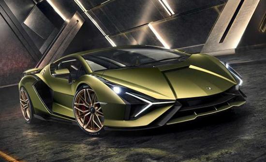 搭载混动系统 兰博基尼Sián官图发布