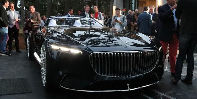 帅到没有朋友，贵到没有敌手：陆地游艇迈巴赫6概念敞篷车实拍