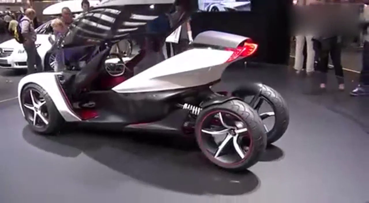 超帅气的单人运动跑车展示