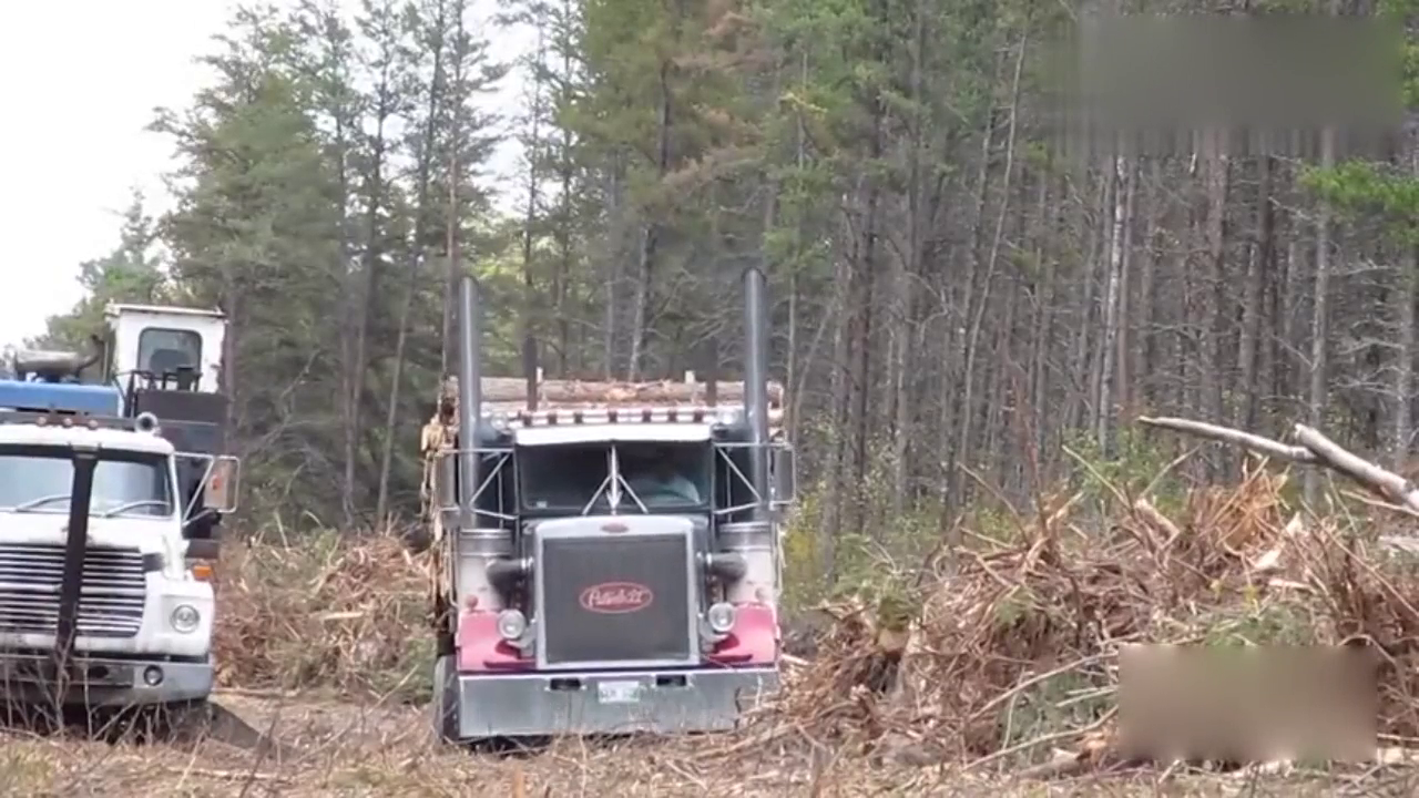 变形金刚原型卡车的动力到底强不强，看它如何强行通过崎岖的土路