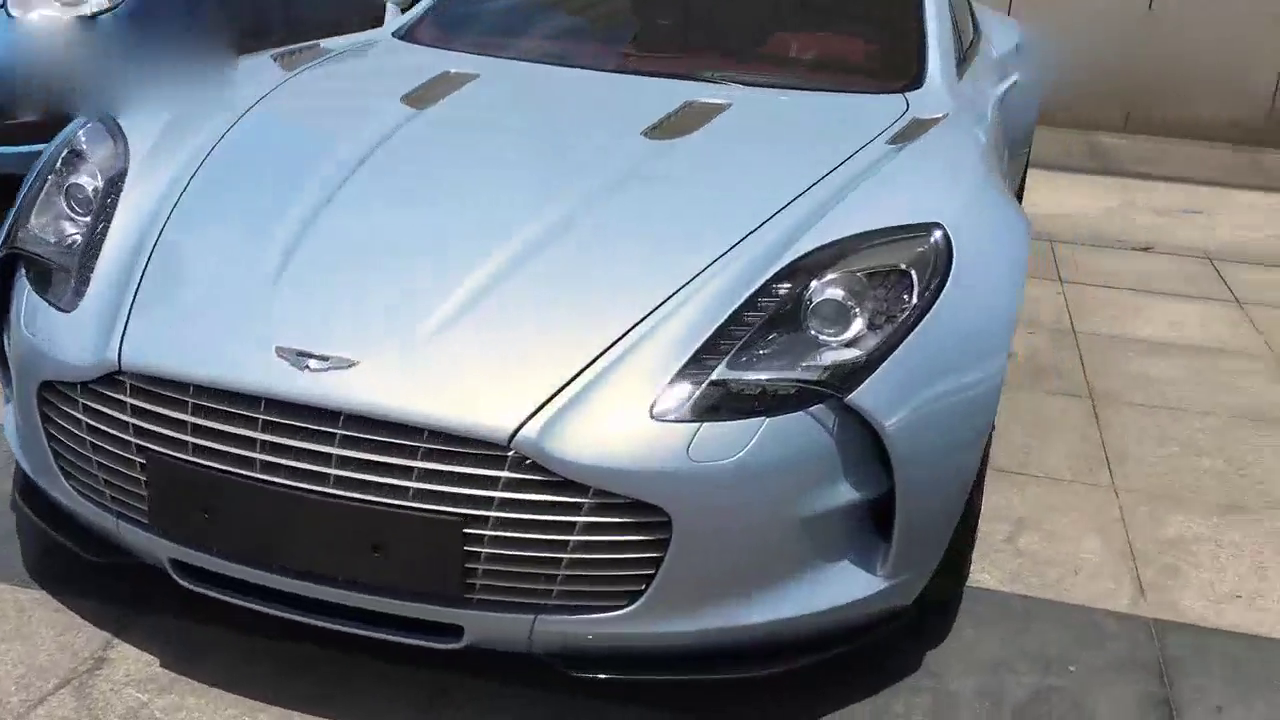 4700万国内只有配额5台，超级跑车马丁王one77