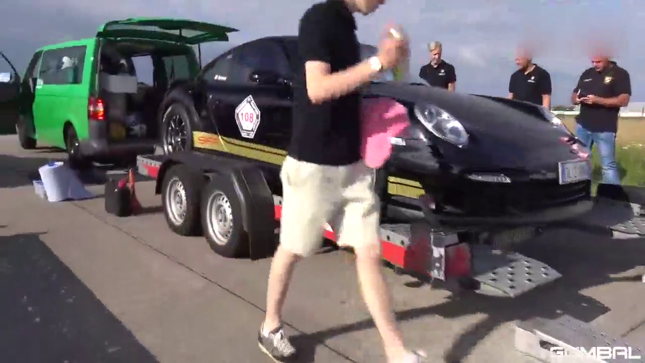 1400马力9ff保时捷997 Turbo超级跑车 加速度