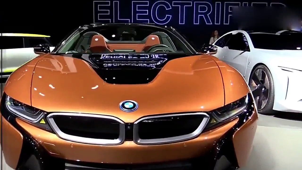 2018款宝马i8跑车 详细实拍外观 简直帅