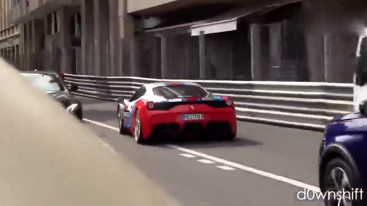 排气被改装了的法拉利，真正的大嗓门跑车！