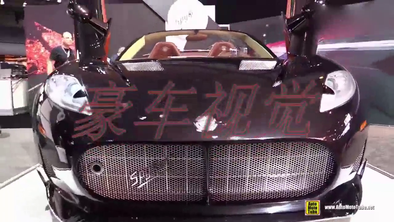 荷兰制造的新跑车世爵C8限售50台，买不到来看看也好