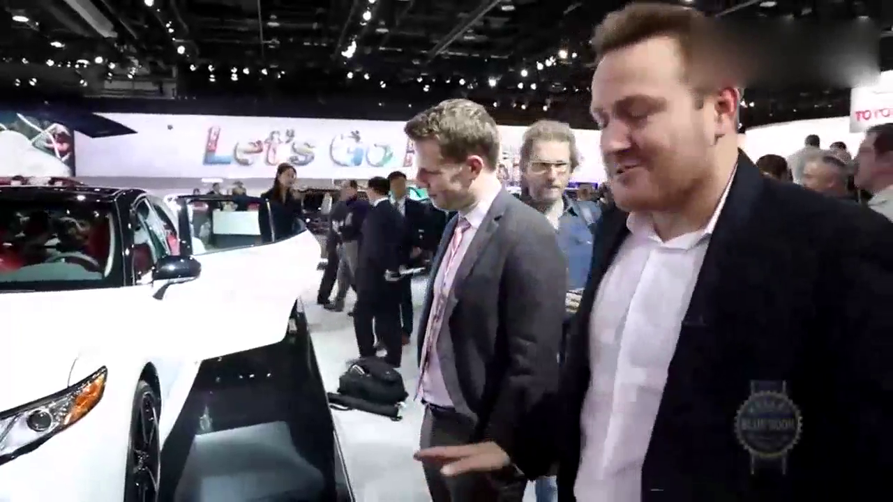 向着年轻进化 丰田全新凯美瑞车展实拍AD-30