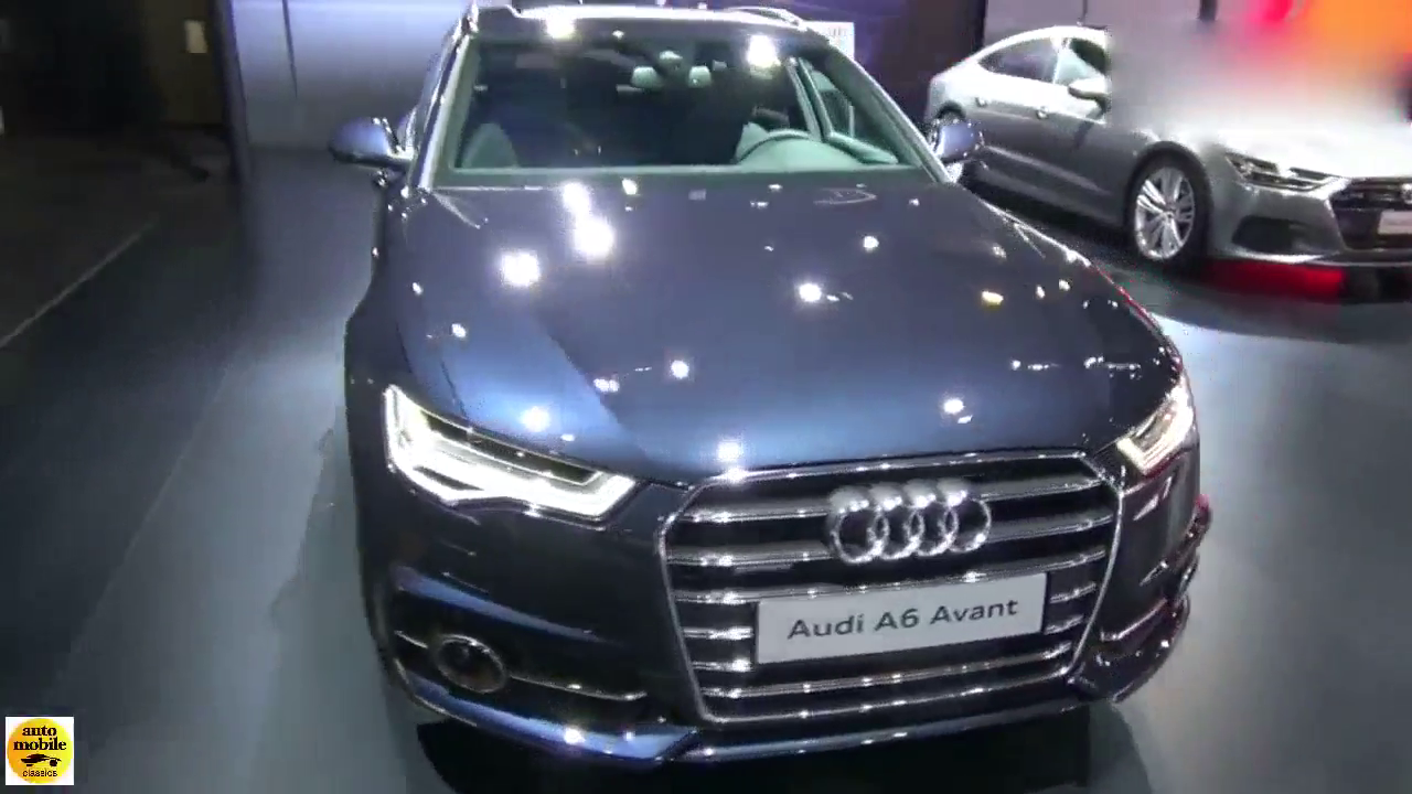 2018款奥迪A6旅行车S-Line 运动版 外观和内饰实拍