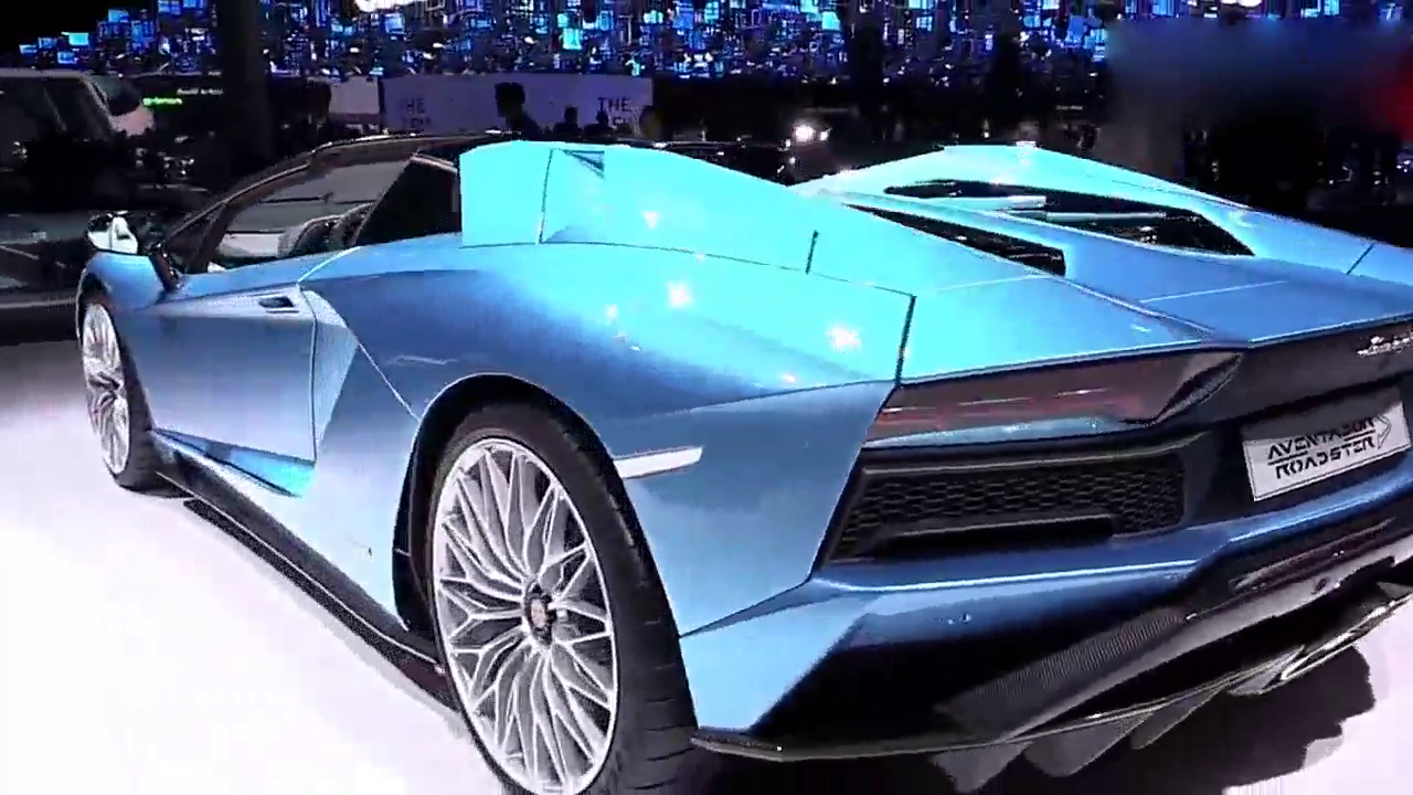 2018款兰博基尼Aventador Blue 超级跑车 外观内饰