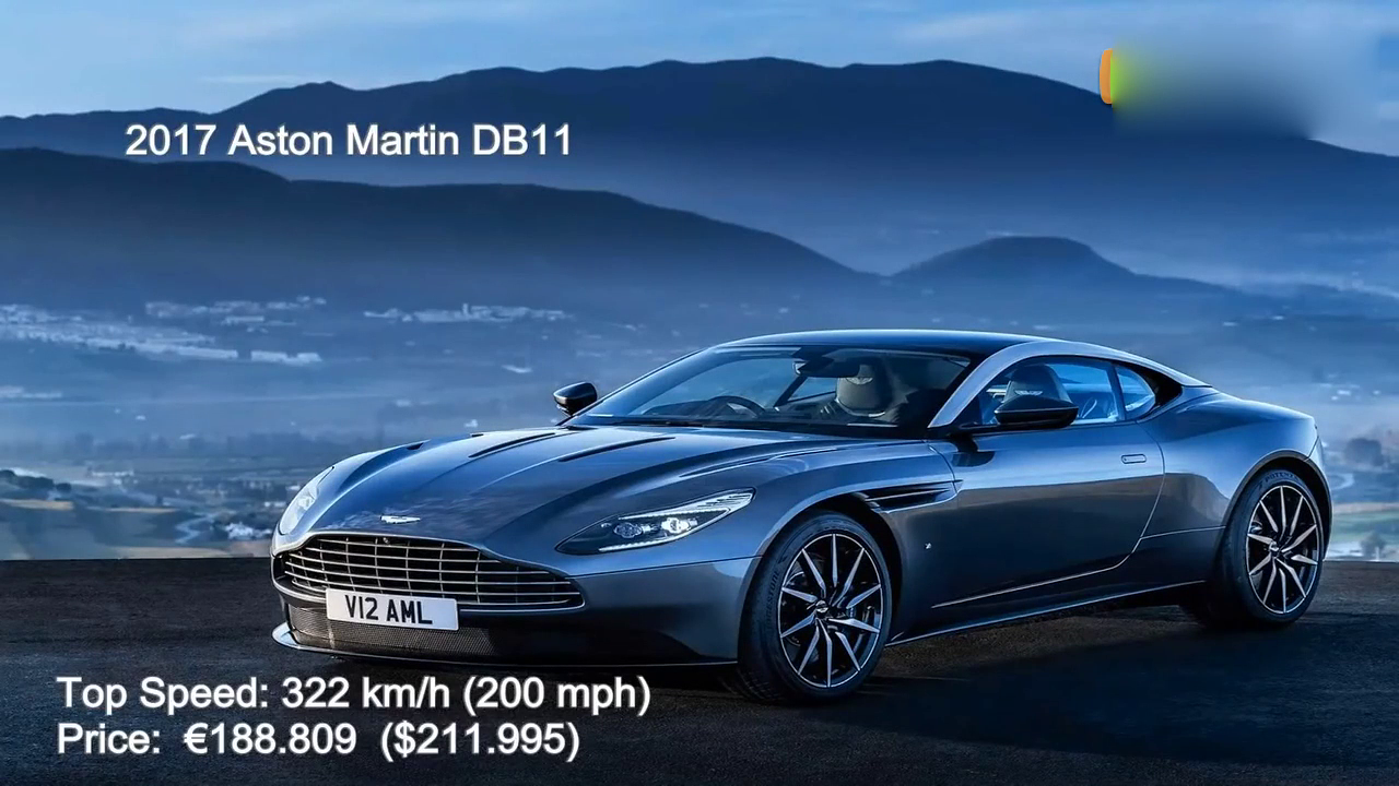 新款阿斯顿·马丁DB11车展亮相！为什么他可以这么美？