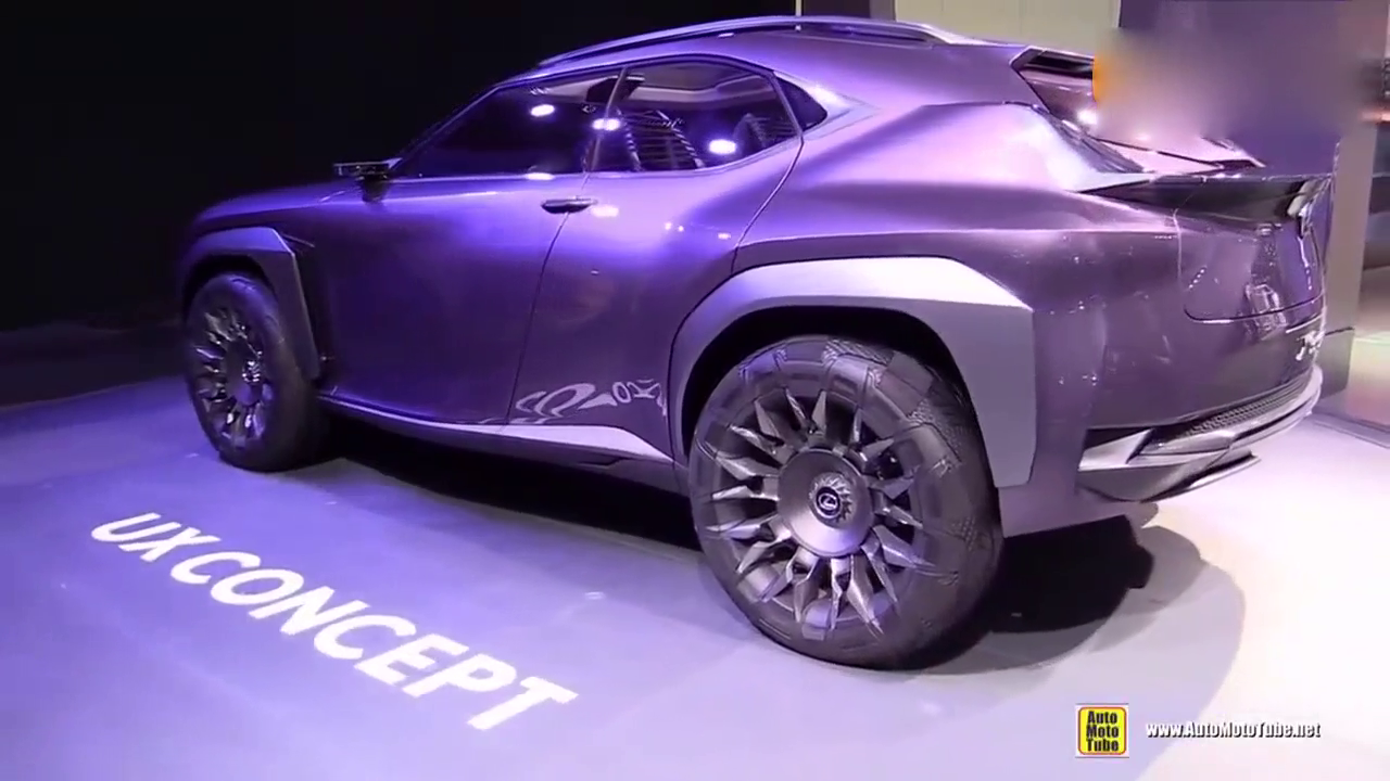 未来感强烈 车展实拍雷克萨斯UX概念车