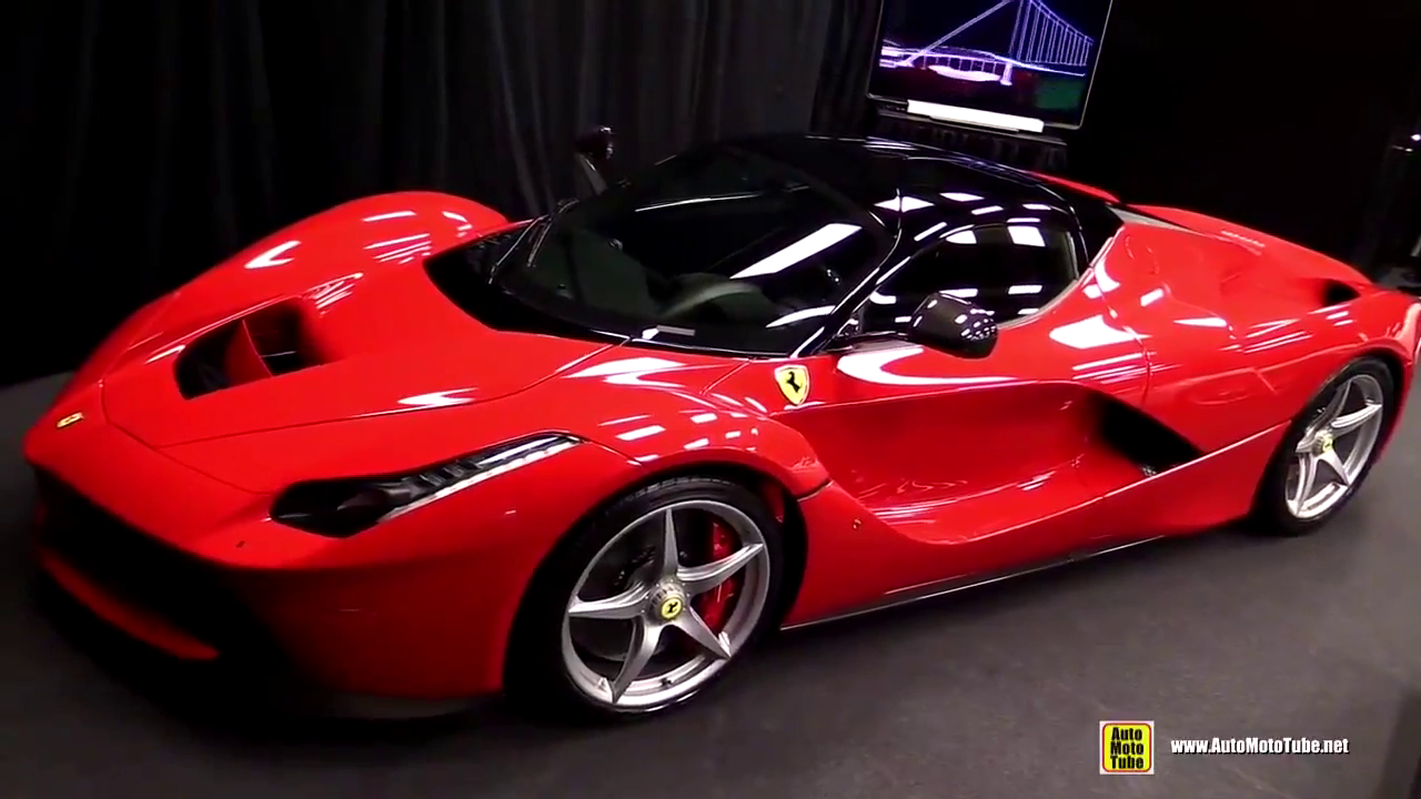 总是那么酷！法拉利LaFerrari现身新车展
