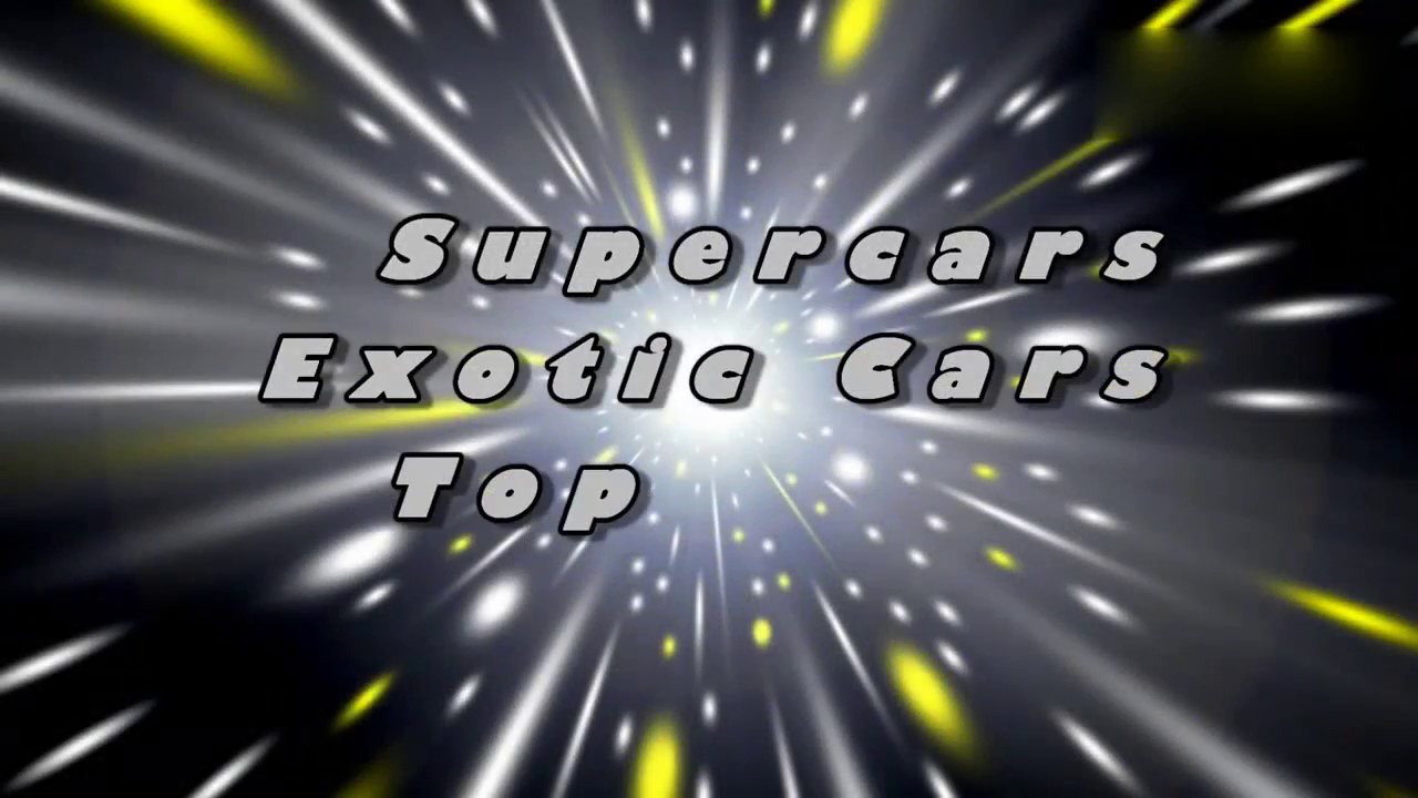 黑色的兰博基尼， 高调的豪华跑车