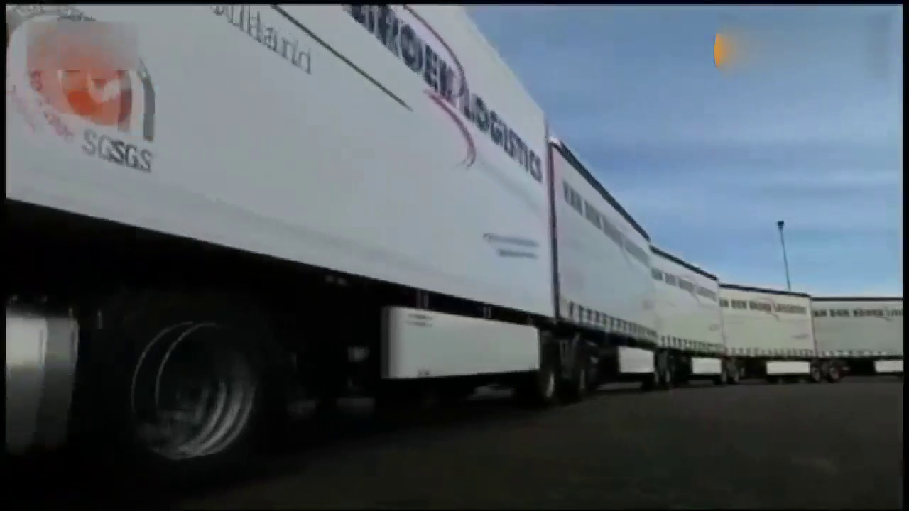 见识下真正的超级卡车，50米真正的百吨王！